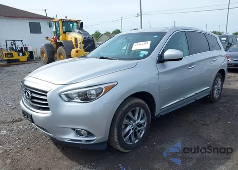 2014 Infiniti Qx60 z USA, uszkodzony, nr VIN 5N1AL0MM2EC513700